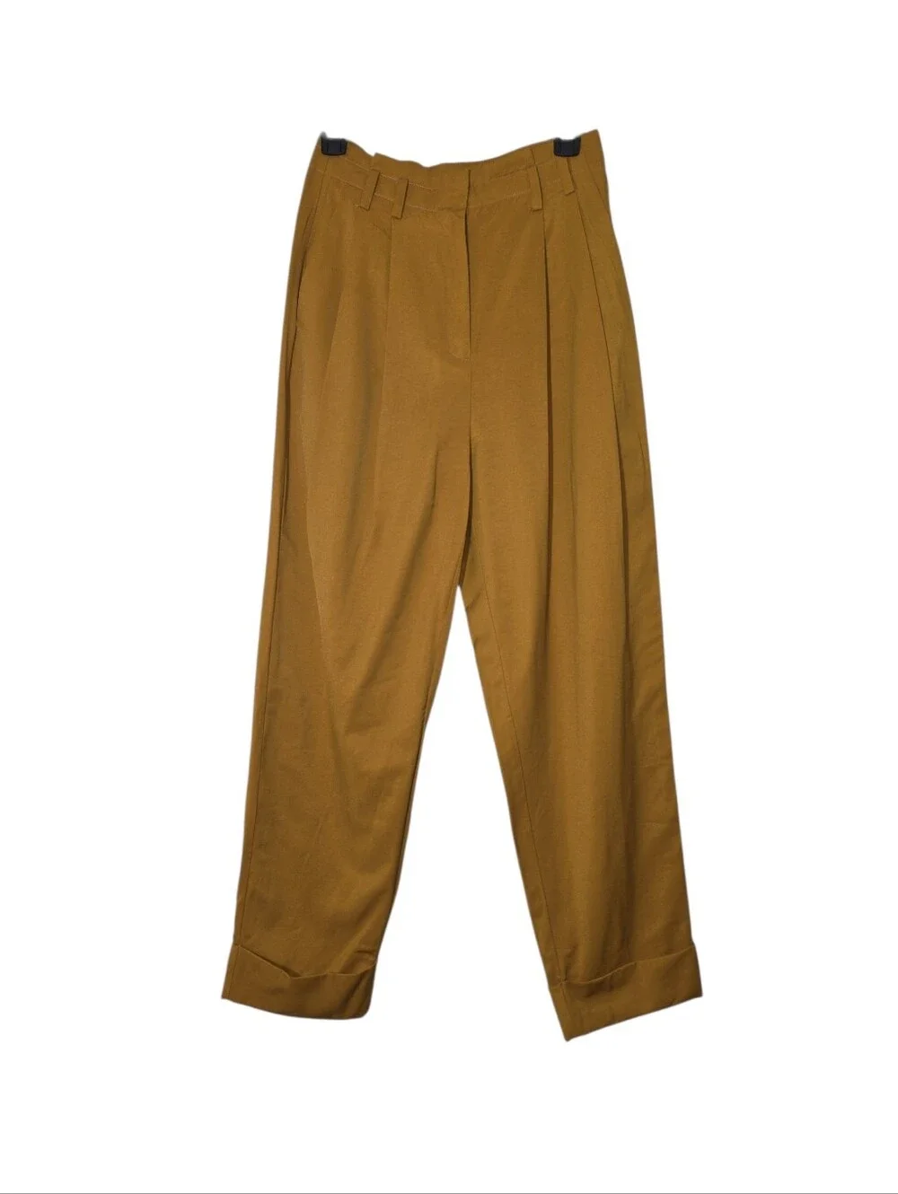 Elizabeth and James Pleated High Waist Cuffed Trousers Size 6 - Picture 1 of 4